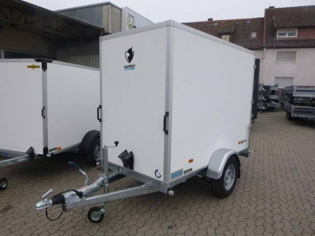 Hapert Sapphire L-1 250x130x180cm, ZG 1,35 to., Koffer Türe - 封闭厢式拖车:图1 Hapert Sapphire L-1 250x130x180cm, ZG 1,35 to., Koffer Türe - 封闭厢式拖车:图1