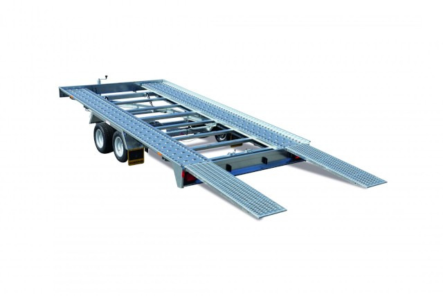 新的 自动转运拖车 Humbaur Autotransportanhänger FTK 274022, 4000 x 2140 x 50 mm, 2,7 to.：图6