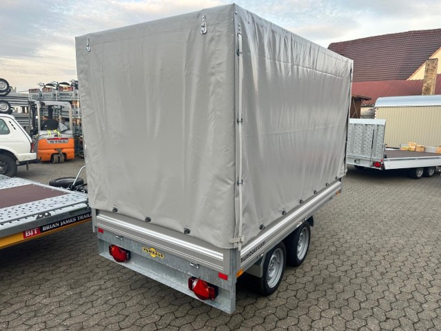 Humbaur HUK 272715 Heckkipper 2,7 t. mit Hochplane 2680 x 1500 x 300mm - 翻斗拖车:图5 Humbaur HUK 272715 Heckkipper 2,7 t. mit Hochplane 2680 x 1500 x 300mm - 翻斗拖车:图5