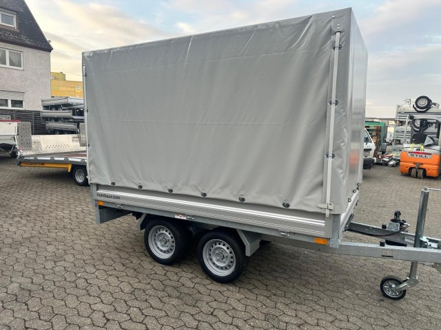 Humbaur HUK 272715 Heckkipper 2,7 t. mit Hochplane 2680 x 1500 x 300mm - 翻斗拖车:图4 Humbaur HUK 272715 Heckkipper 2,7 t. mit Hochplane 2680 x 1500 x 300mm - 翻斗拖车:图4