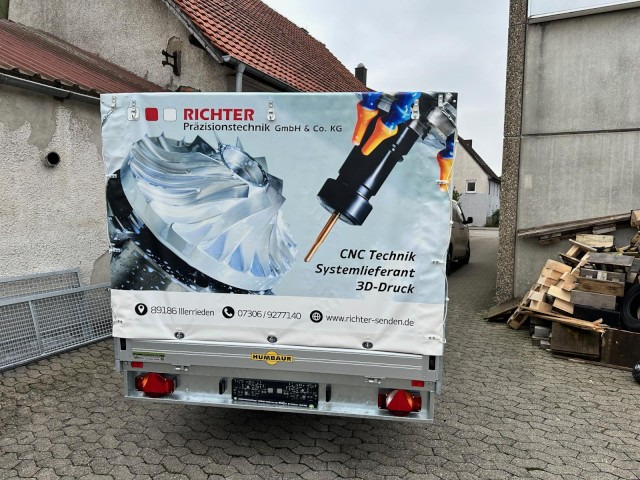 Humbaur Humbaur Plane mit Beschriftung im Digitaldruck - 汽车拖车:图4 Humbaur Humbaur Plane mit Beschriftung im Digitaldruck - 汽车拖车:图4