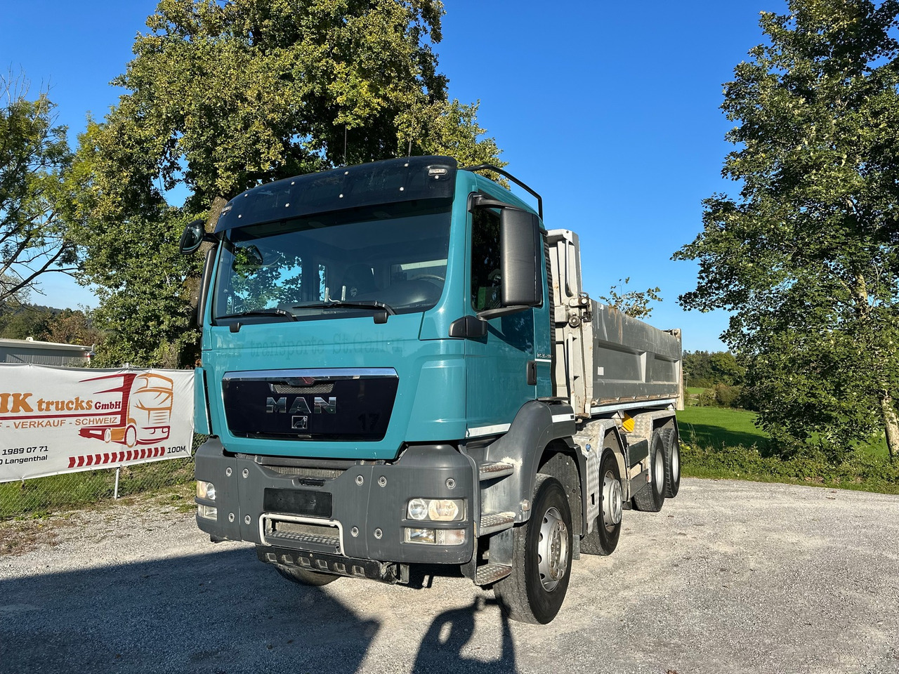 MAN 35.480 8x4 Moser - 翻斗车:图1 MAN 35.480 8x4 Moser - 翻斗车:图1