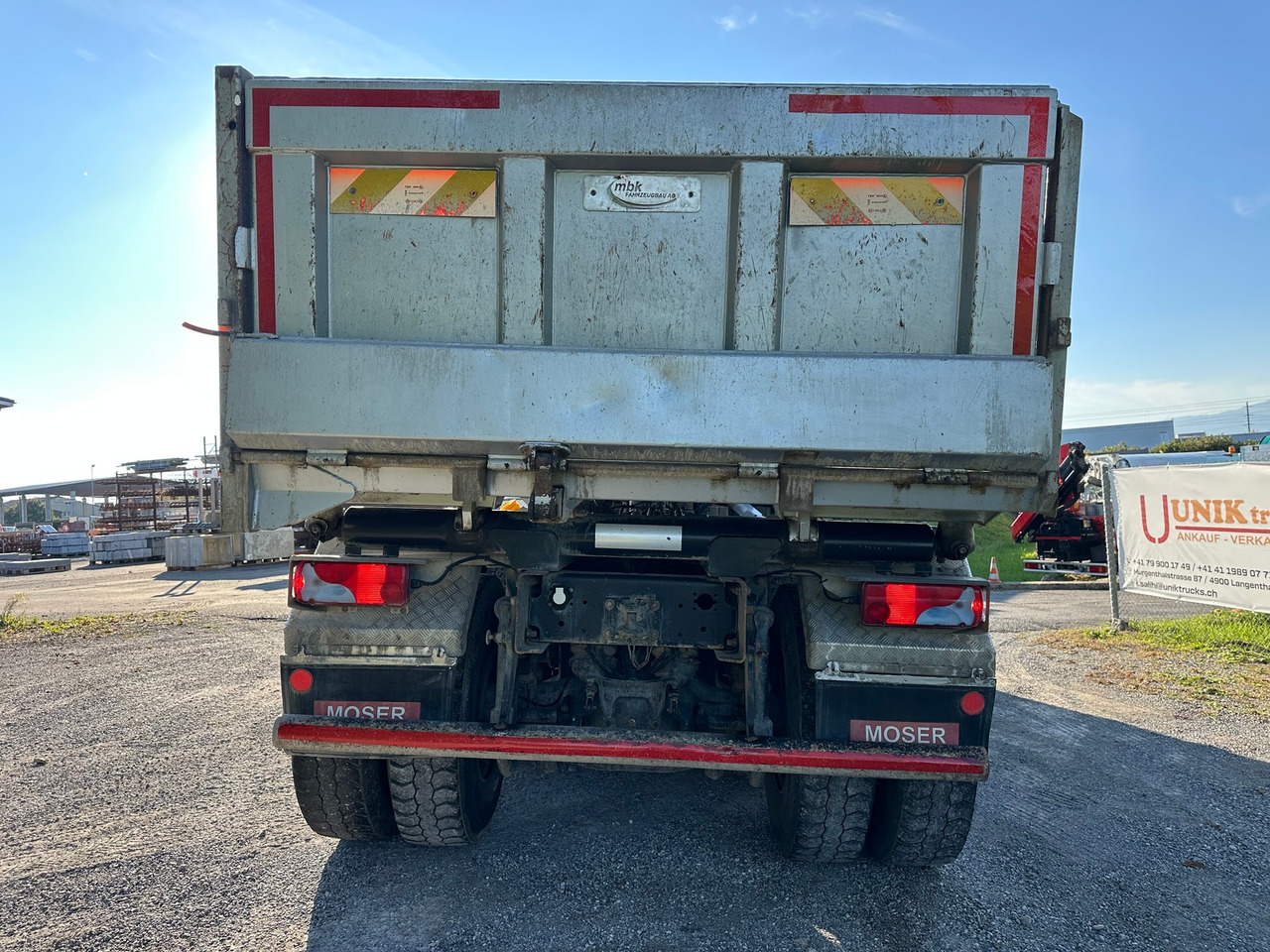 MAN 35.480 8x4 Moser - 翻斗车:图4 MAN 35.480 8x4 Moser - 翻斗车:图4