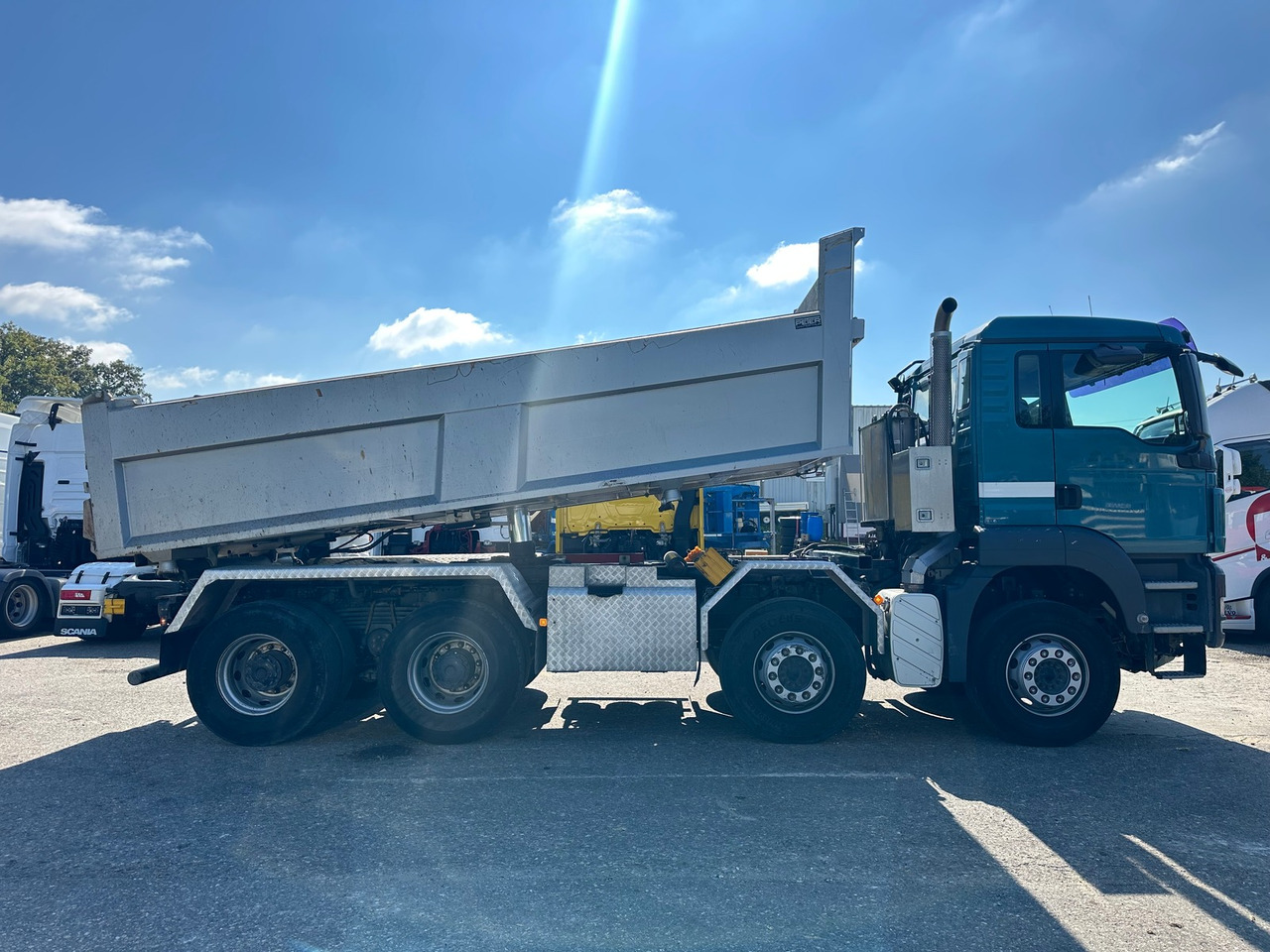 MAN TGS 35.480 8x4 Wechselsistem - 翻斗车:图3 MAN TGS 35.480 8x4 Wechselsistem - 翻斗车:图3