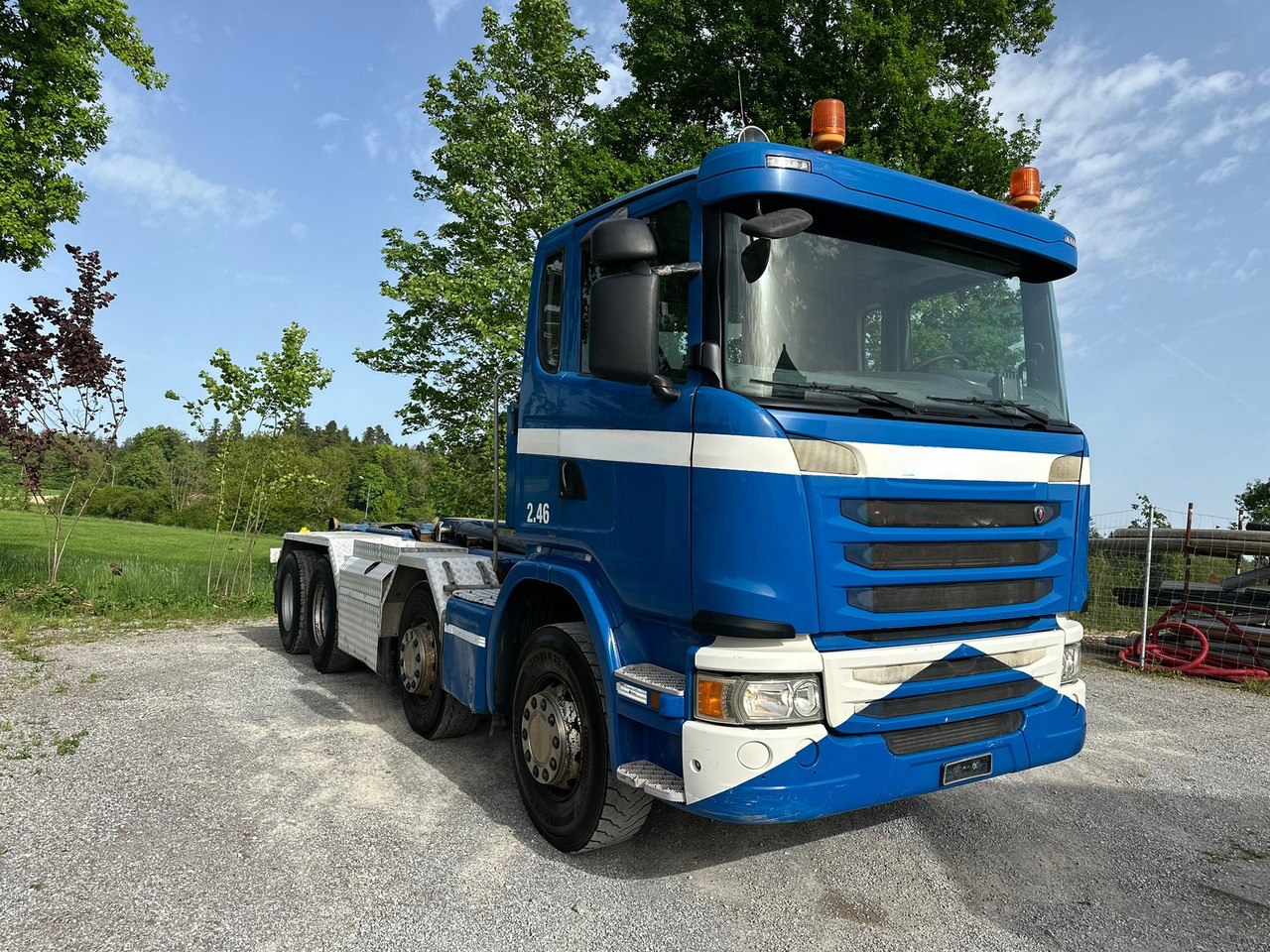SCANIA G450 8x4 Abrollkipper - 吊钩升降车:图4 SCANIA G450 8x4 Abrollkipper - 吊钩升降车:图4