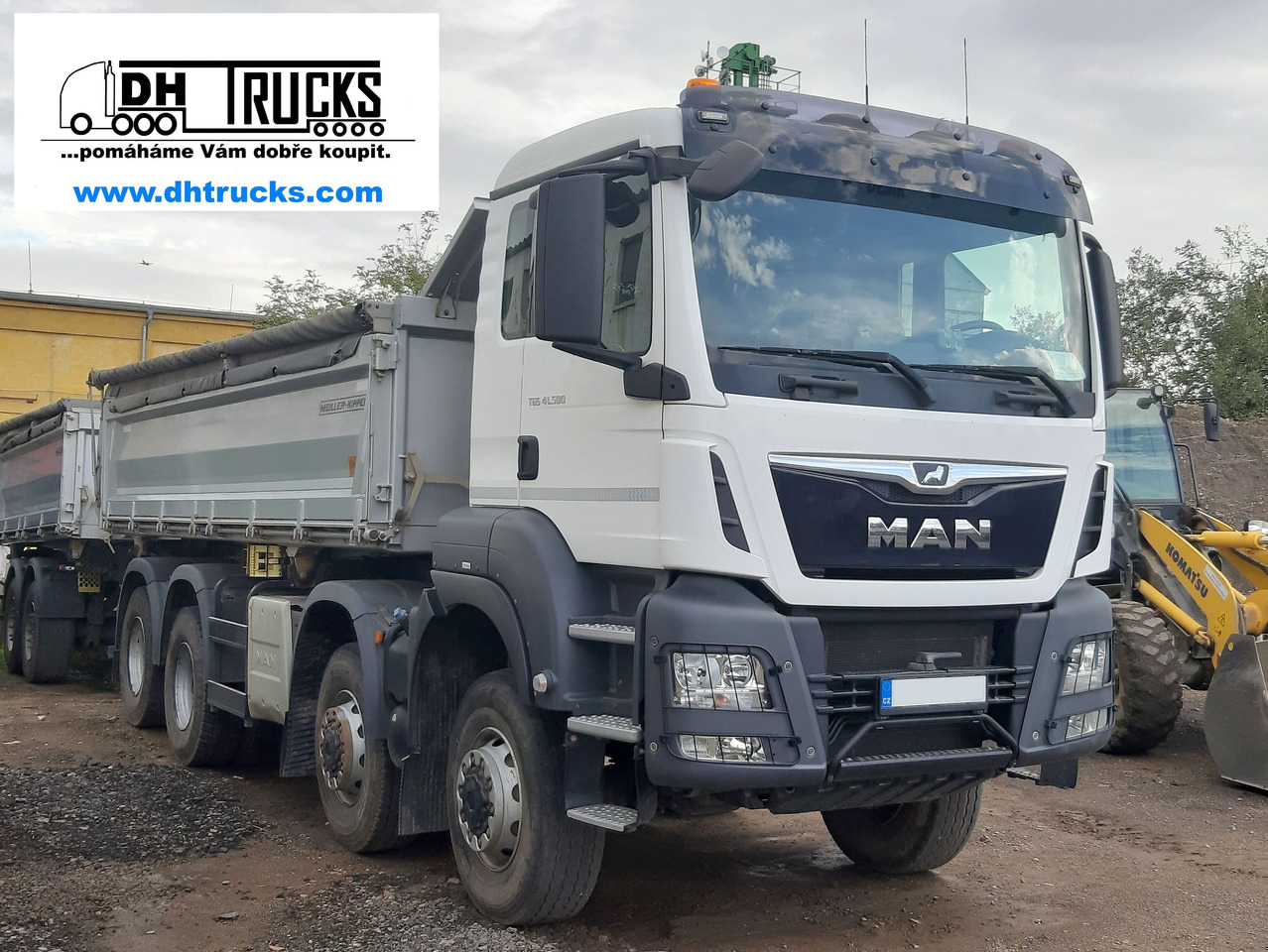 MAN TGS 41.500 8x6 BB MEILLER S3 BORDMATIC / TAŽNÉ * AHK 36.000 kg / souprava * Zug 60.000 kg - 翻斗车:图4 MAN TGS 41.500 8x6 BB MEILLER S3 BORDMATIC / TAŽNÉ * AHK 36.000 kg / souprava * Zug 60.000 kg - 翻斗车:图4