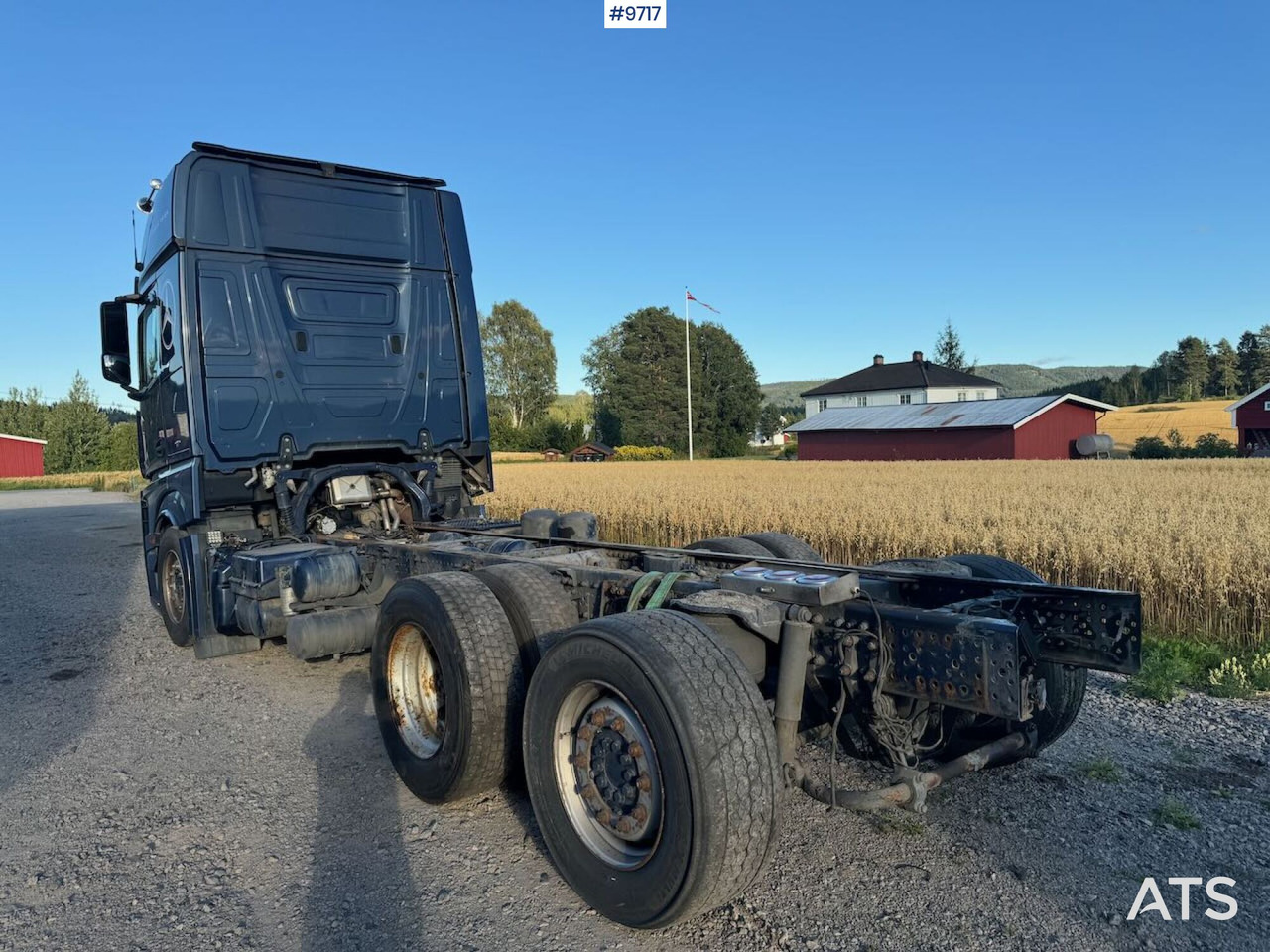 2014 Mercedes Actros 2551 Chassis. Rep object. - 驾驶室底盘卡车:图3 2014 Mercedes Actros 2551 Chassis. Rep object. - 驾驶室底盘卡车:图3