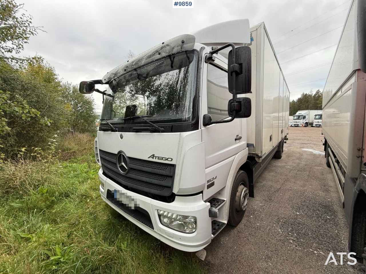 Box Truck Mercedes Benz Atego 1524 with openable side - 厢式卡车:图1 Box Truck Mercedes Benz Atego 1524 with openable side - 厢式卡车:图1