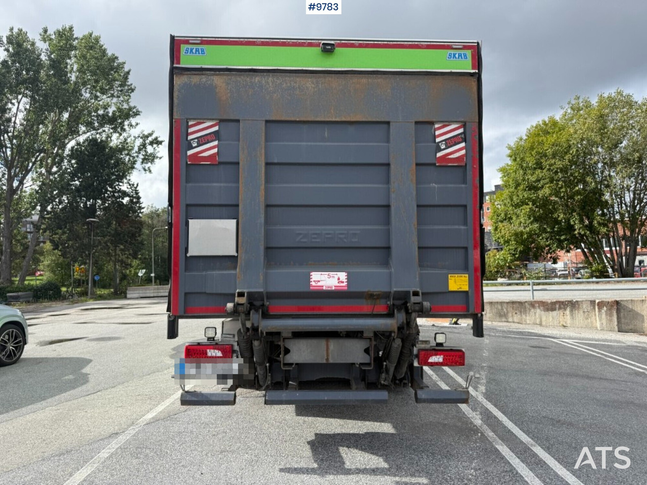 厢式卡车 Box truck Scania P280 gas-powered:图8 厢式卡车 Box truck Scania P280 gas-powered:图8