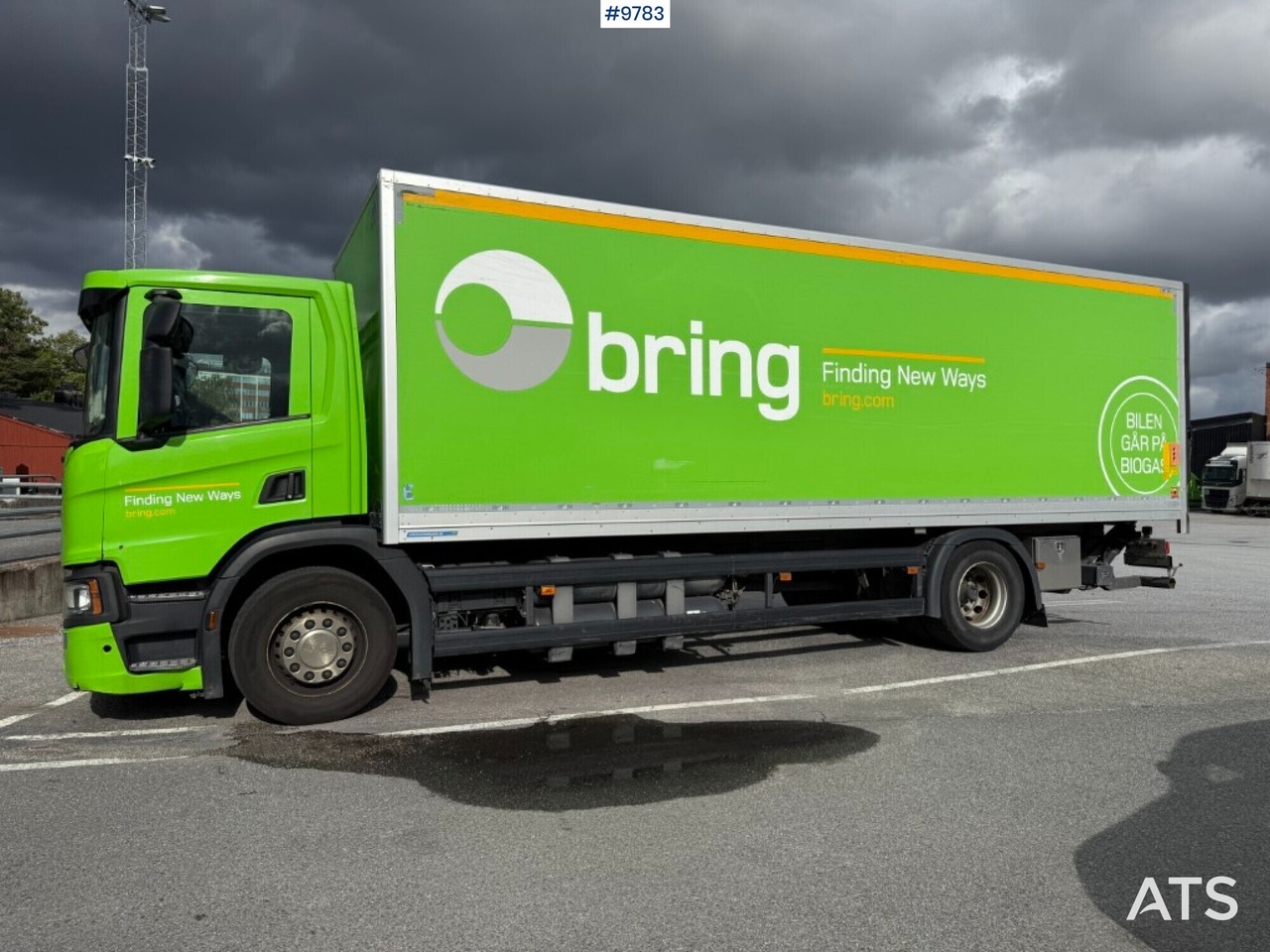 厢式卡车 Box truck Scania P280 gas-powered:图7 厢式卡车 Box truck Scania P280 gas-powered:图7