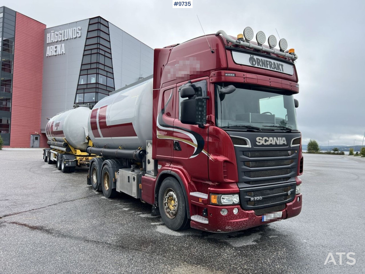 Bulk transport vehicle, Scania R730 with SITE AL-41-TPIK-4AK trailer - 罐车:图4 Bulk transport vehicle, Scania R730 with SITE AL-41-TPIK-4AK trailer - 罐车:图4