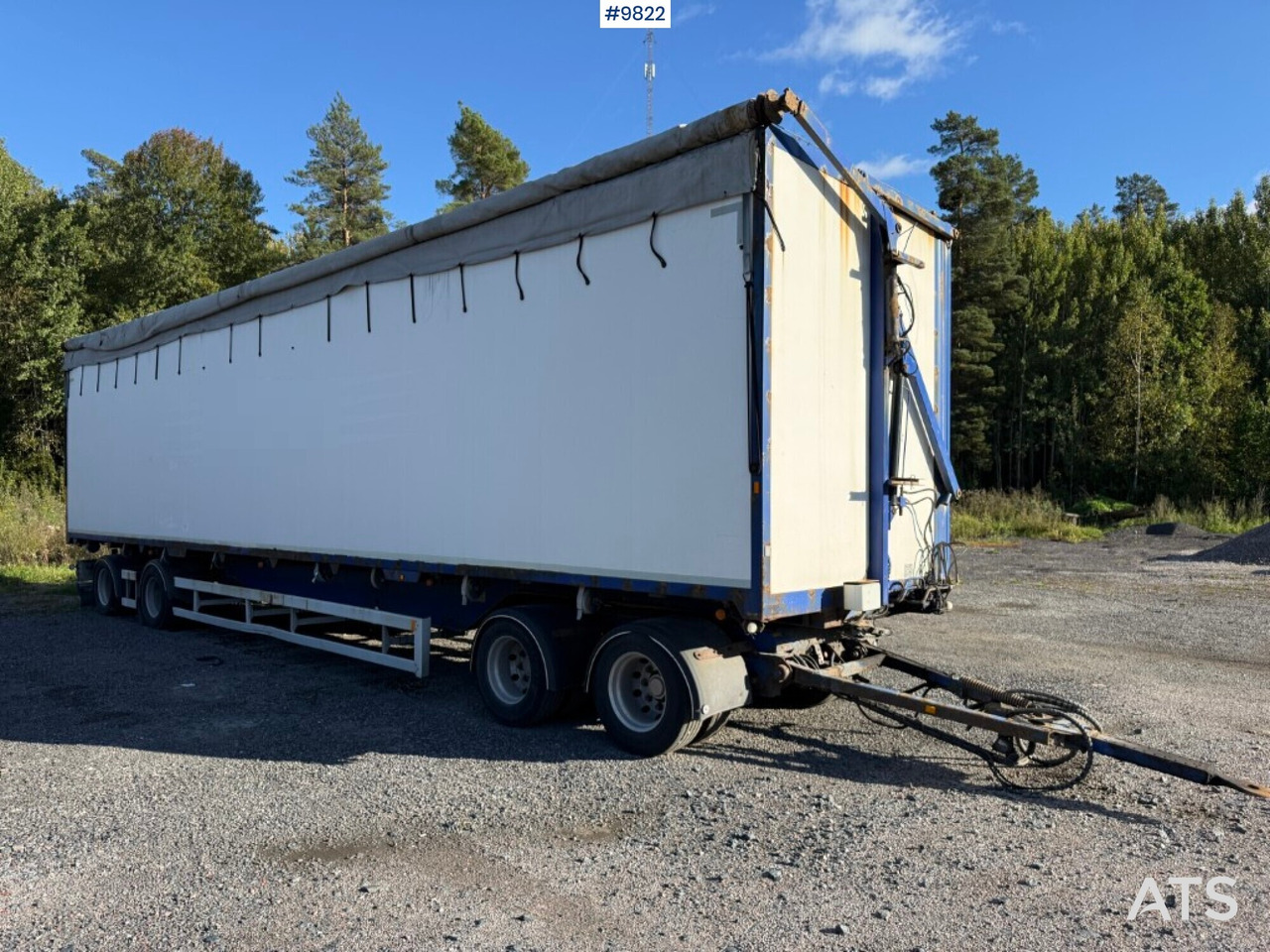 Chipper Trailer EKSJÖVAGNEN FS 18-20 - 封闭厢式拖车:图1 Chipper Trailer EKSJÖVAGNEN FS 18-20 - 封闭厢式拖车:图1