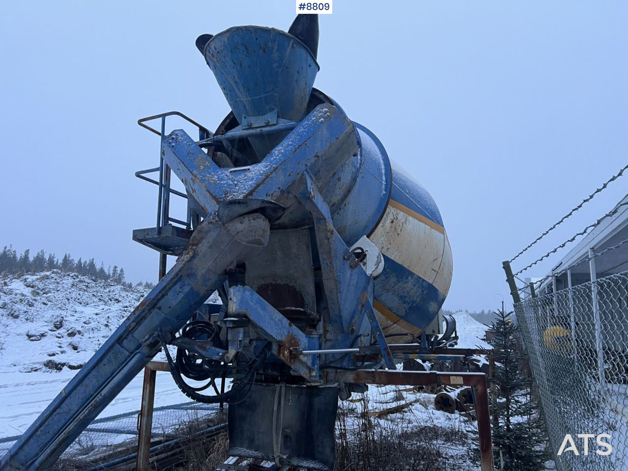 Concrete rotator 6 m3 with Laxo attachment - 混凝土搅拌滚筒:图2 Concrete rotator 6 m3 with Laxo attachment - 混凝土搅拌滚筒:图2