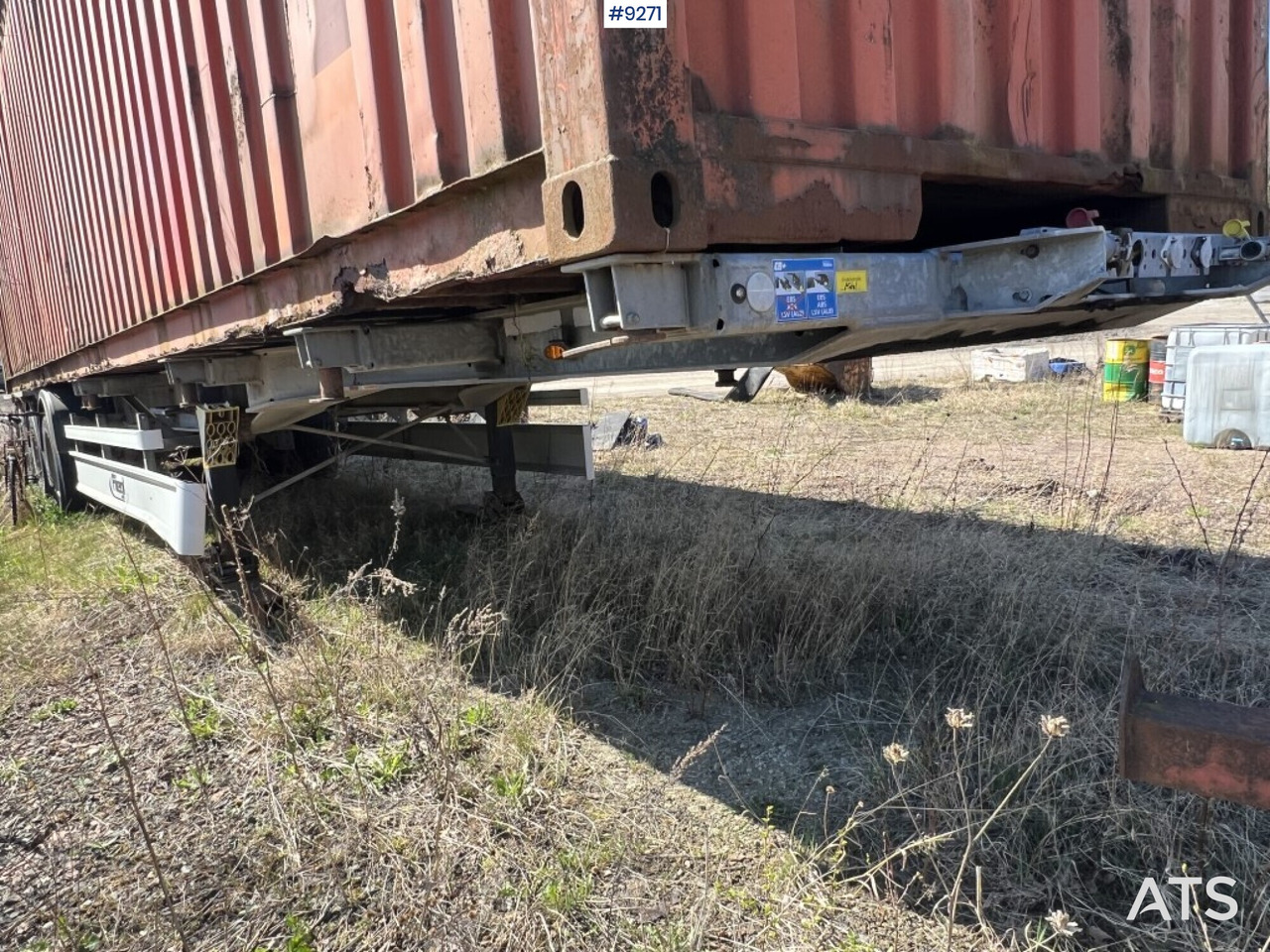 Container trailer- FLIEGL - 集装箱运输车/ 可拆卸车身的半拖车:图5 Container trailer- FLIEGL - 集装箱运输车/ 可拆卸车身的半拖车:图5