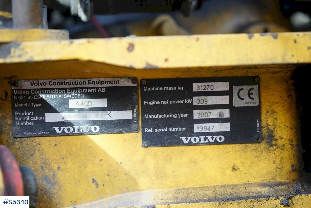 DUMPER Volvo A40D 6x6 租赁 DUMPER Volvo A40D 6x6:图19 DUMPER Volvo A40D 6x6 租赁 DUMPER Volvo A40D 6x6:图19