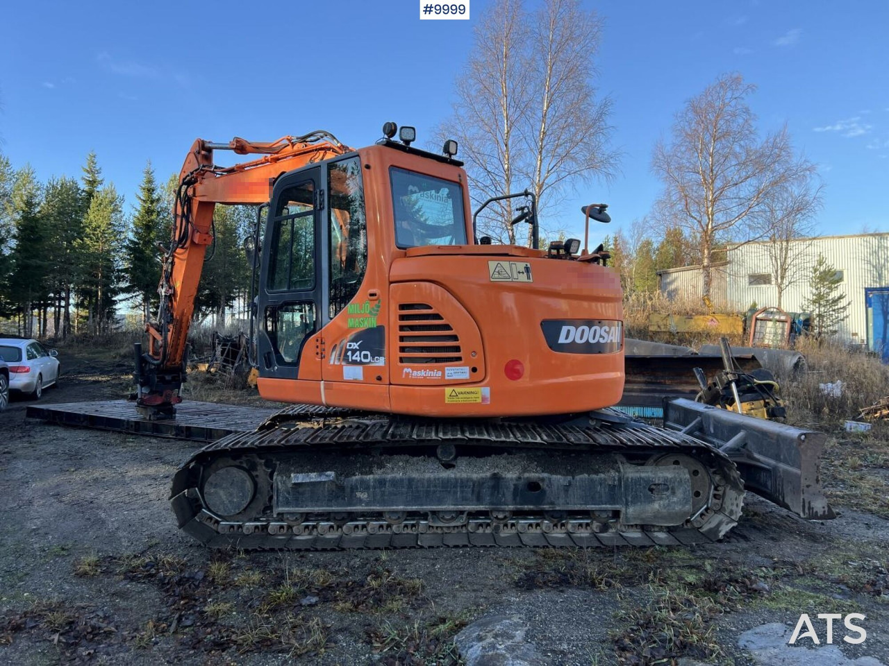 Doosan DX140LCR-3 Excavator with rotator - 履带式挖掘机:图3 Doosan DX140LCR-3 Excavator with rotator - 履带式挖掘机:图3