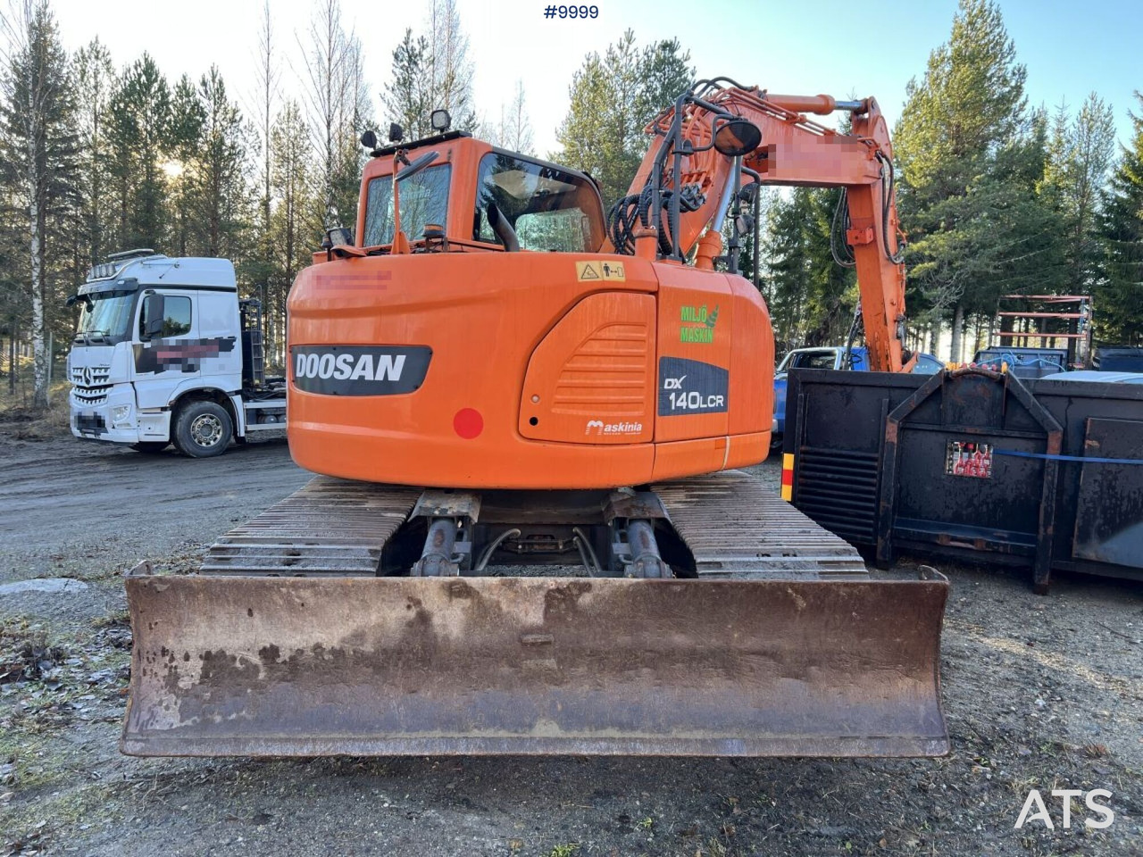 Doosan DX140LCR-3 Excavator with rotator - 履带式挖掘机:图5 Doosan DX140LCR-3 Excavator with rotator - 履带式挖掘机:图5