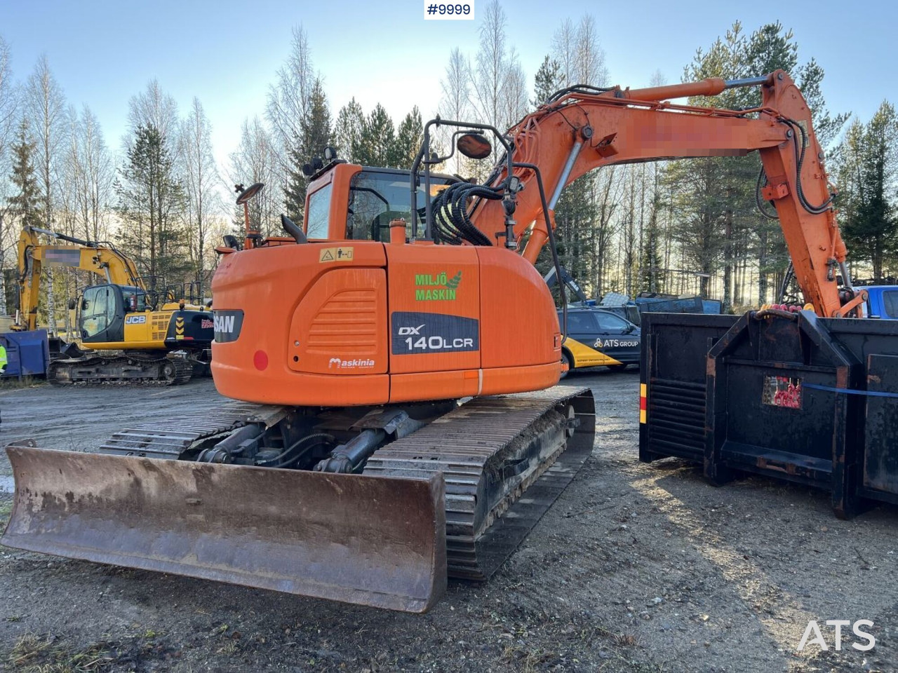 Doosan DX140LCR-3 Excavator with rotator - 履带式挖掘机:图2 Doosan DX140LCR-3 Excavator with rotator - 履带式挖掘机:图2