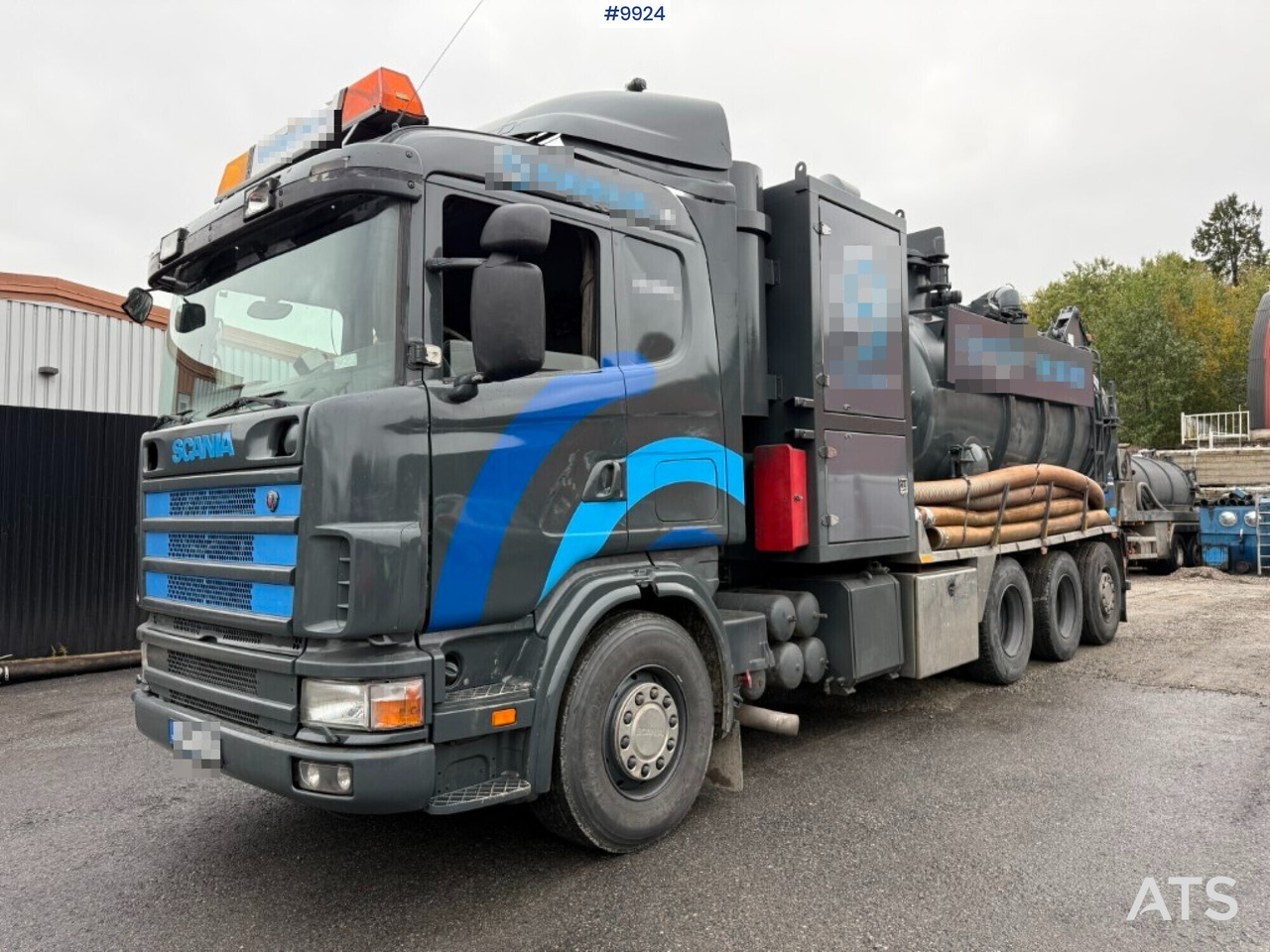 Dry vacuum loader Scania R114 8x4 - 真空车:图3 Dry vacuum loader Scania R114 8x4 - 真空车:图3