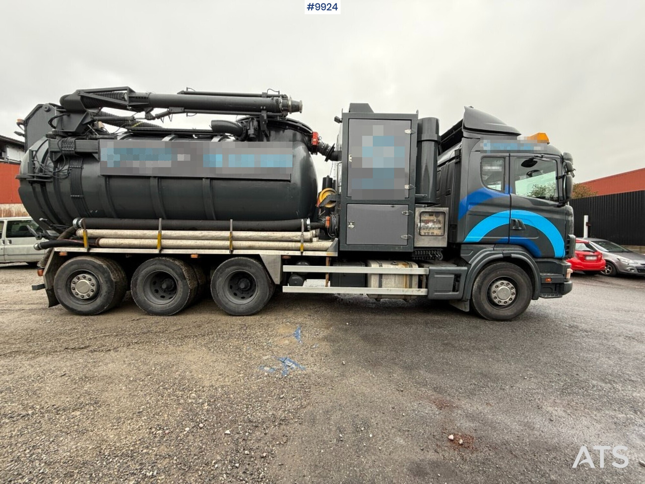 Dry vacuum loader Scania R114 8x4 - 真空车:图5 Dry vacuum loader Scania R114 8x4 - 真空车:图5