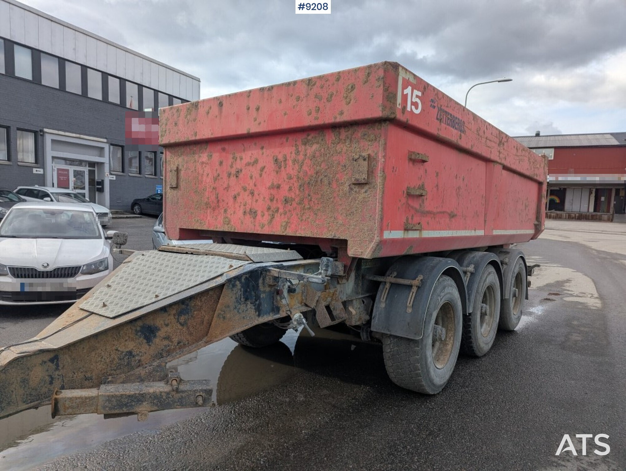 Dump / dozer truck Mercedes Benz Arocs 3251 8X4 with tipper wagon - 翻斗车:图4 Dump / dozer truck Mercedes Benz Arocs 3251 8X4 with tipper wagon - 翻斗车:图4