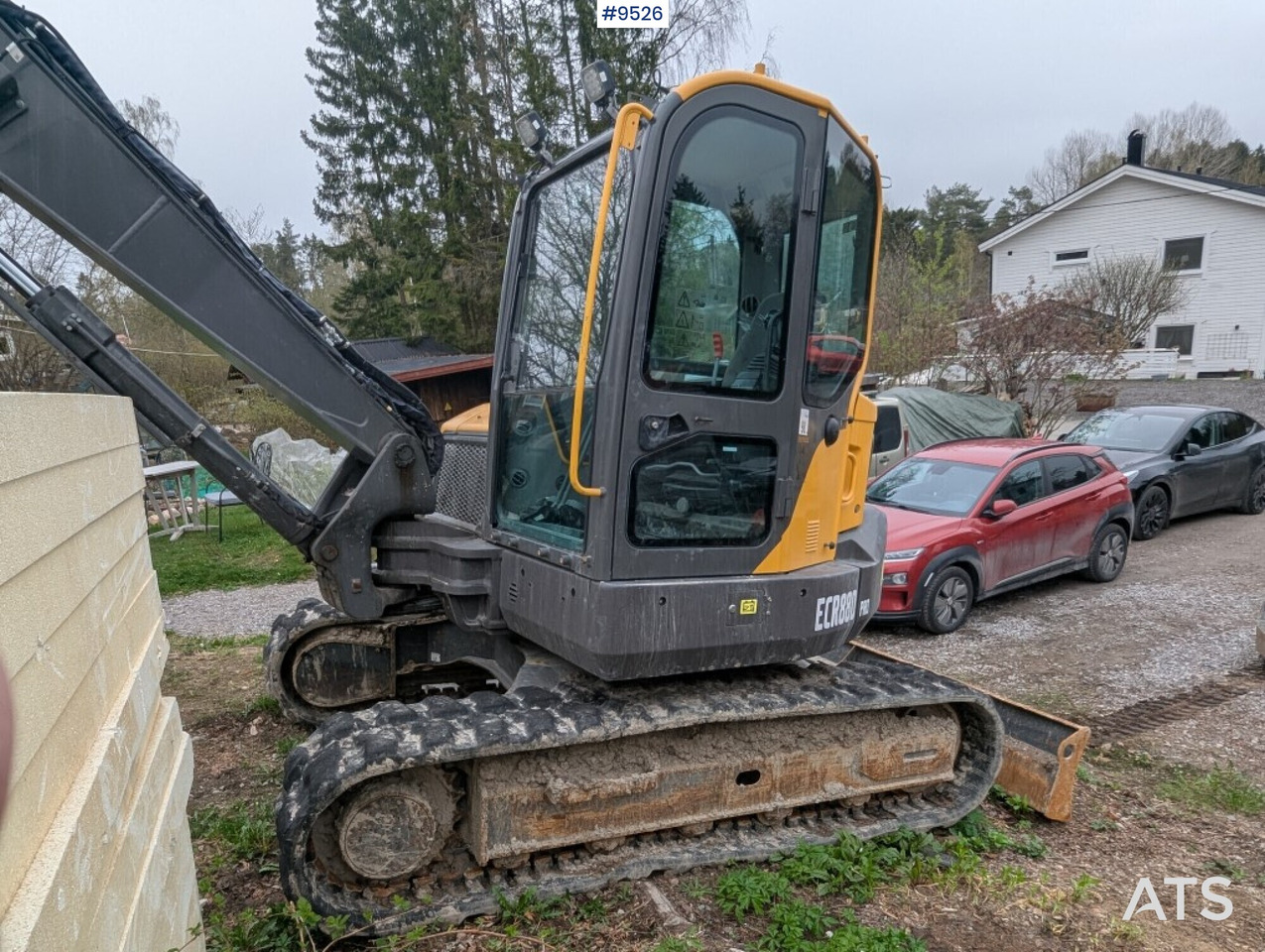 Excavator ECR88D PRO with Tiltrotator and Grader bucket - 履带式挖掘机:图2 Excavator ECR88D PRO with Tiltrotator and Grader bucket - 履带式挖掘机:图2
