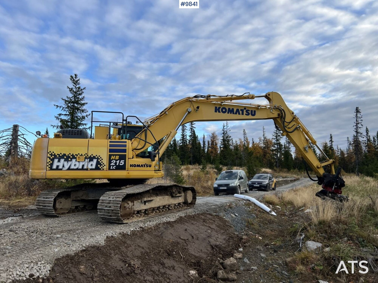 Excavator Komatsu HB 215 LC-2 with Tiltrotator and Buckets(See Video) - 履带式挖掘机:图2 Excavator Komatsu HB 215 LC-2 with Tiltrotator and Buckets(See Video) - 履带式挖掘机:图2