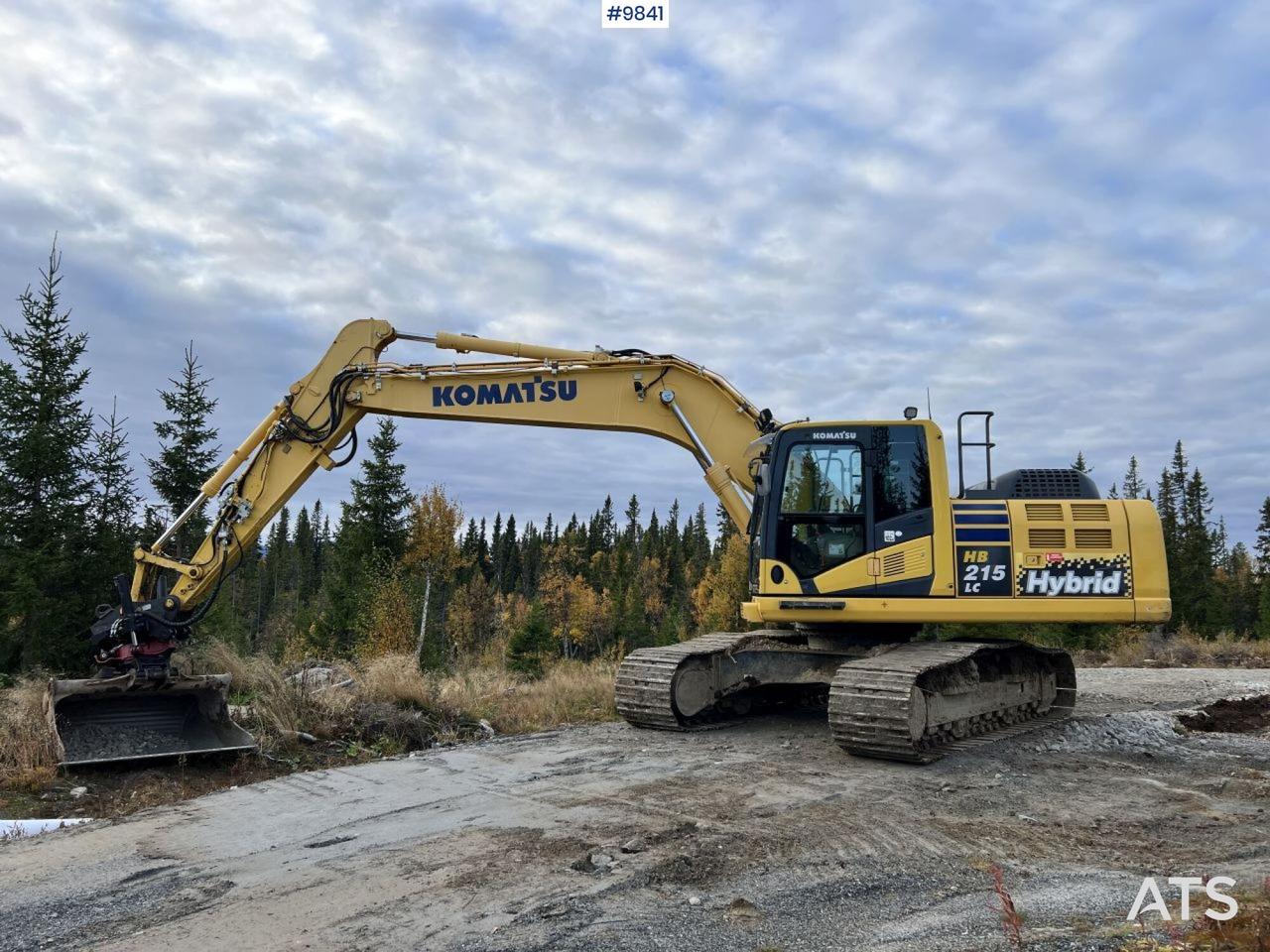 Excavator Komatsu HB 215 LC-2 with Tiltrotator and Buckets(See Video) - 履带式挖掘机:图1 Excavator Komatsu HB 215 LC-2 with Tiltrotator and Buckets(See Video) - 履带式挖掘机:图1