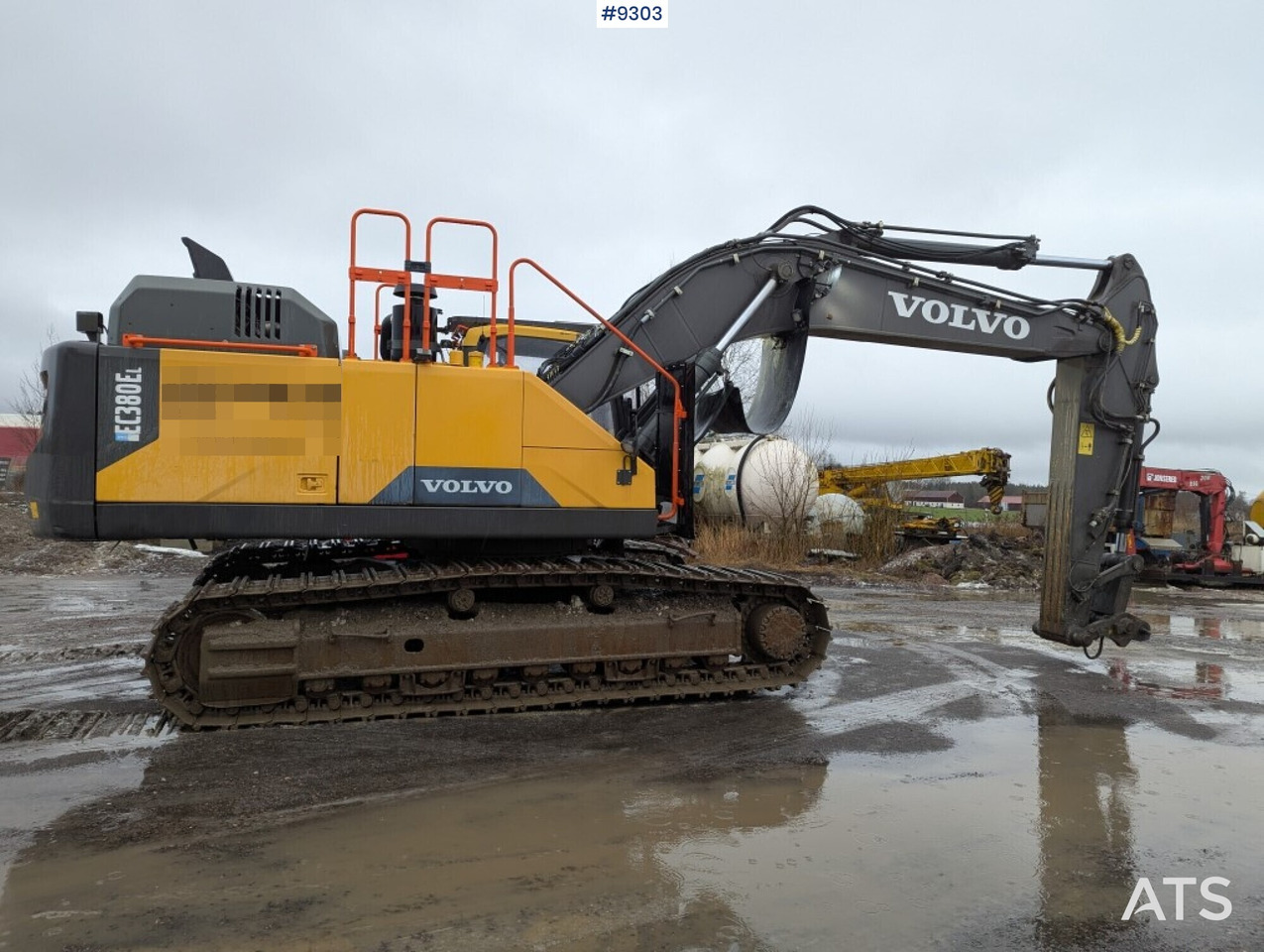 Excavator Volvo EC 380 EL (SEE VIDEO) - 履带式挖掘机:图2 Excavator Volvo EC 380 EL (SEE VIDEO) - 履带式挖掘机:图2