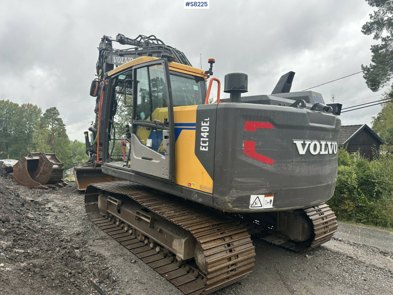 Excavator, Volvo EC140EL, Tiltrotator, Attachments (See video) - 挖掘机:图3 Excavator, Volvo EC140EL, Tiltrotator, Attachments (See video) - 挖掘机:图3