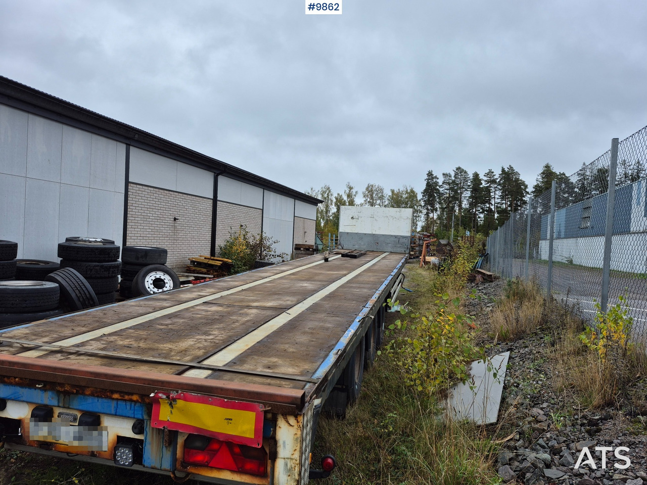 Flatbed trailer Renders RMOC 12.27 - 栏板式/ 平板半拖车:图2 Flatbed trailer Renders RMOC 12.27 - 栏板式/ 平板半拖车:图2