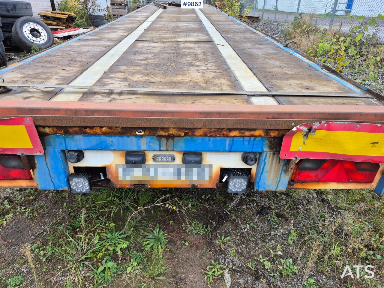 Flatbed trailer Renders RMOC 12.27 - 栏板式/ 平板半拖车:图1 Flatbed trailer Renders RMOC 12.27 - 栏板式/ 平板半拖车:图1