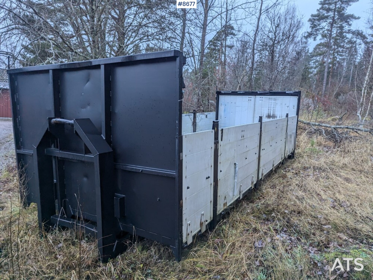 Flatbed with aluminium limbs - 滚出式集装箱:图1 Flatbed with aluminium limbs - 滚出式集装箱:图1