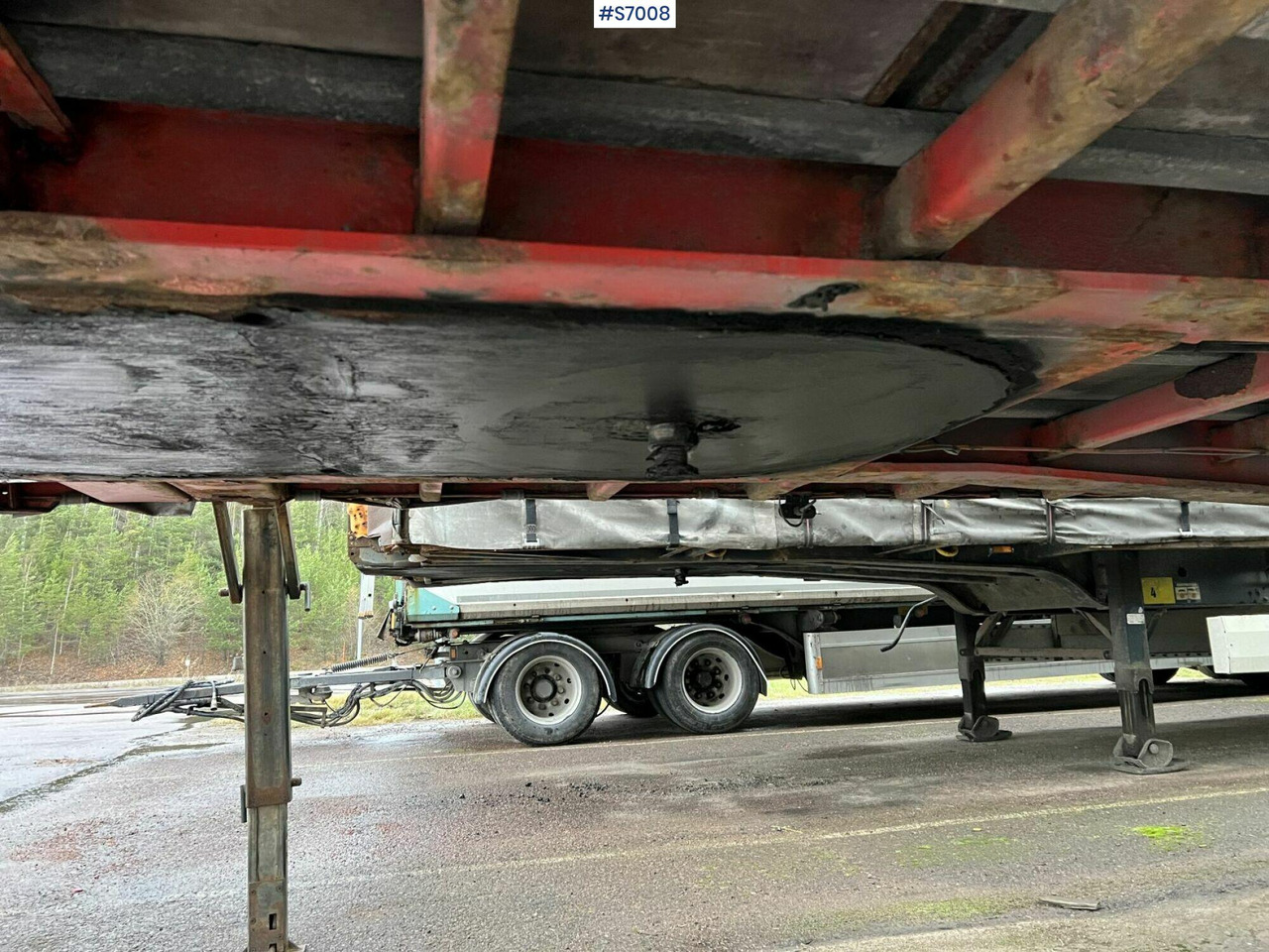 侧帘半拖车 Fliegl SZS380 Link-Trailer：图13