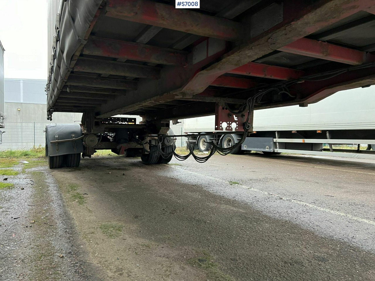 侧帘半拖车 Fliegl SZS380 Link-Trailer：图15