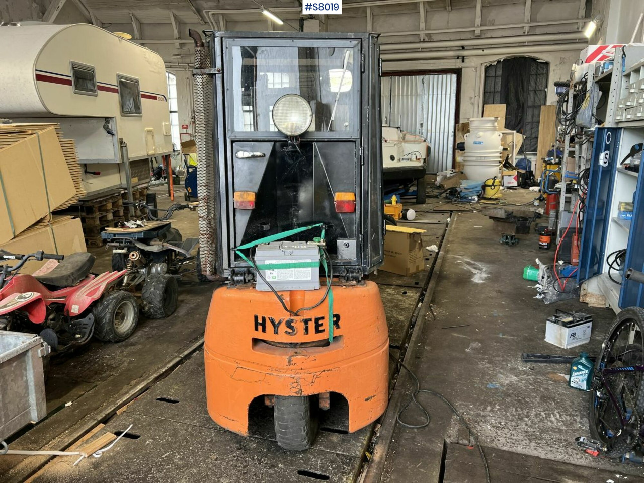 Forklift, Hyster, Petrol powerd - 液化石油气叉车:图4 Forklift, Hyster, Petrol powerd - 液化石油气叉车:图4