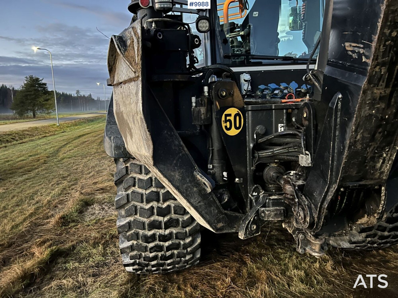 反铲装载机 HUDDIG 1260C Grävlastare – Linjeutrustad:图18 反铲装载机 HUDDIG 1260C Grävlastare – Linjeutrustad:图18