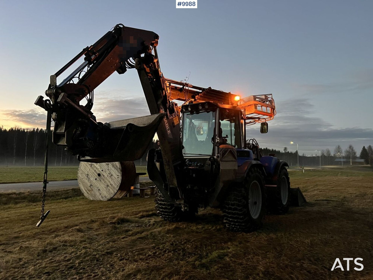 HUDDIG 1260C Grävlastare – Linjeutrustad - 反铲装载机:图4 HUDDIG 1260C Grävlastare – Linjeutrustad - 反铲装载机:图4