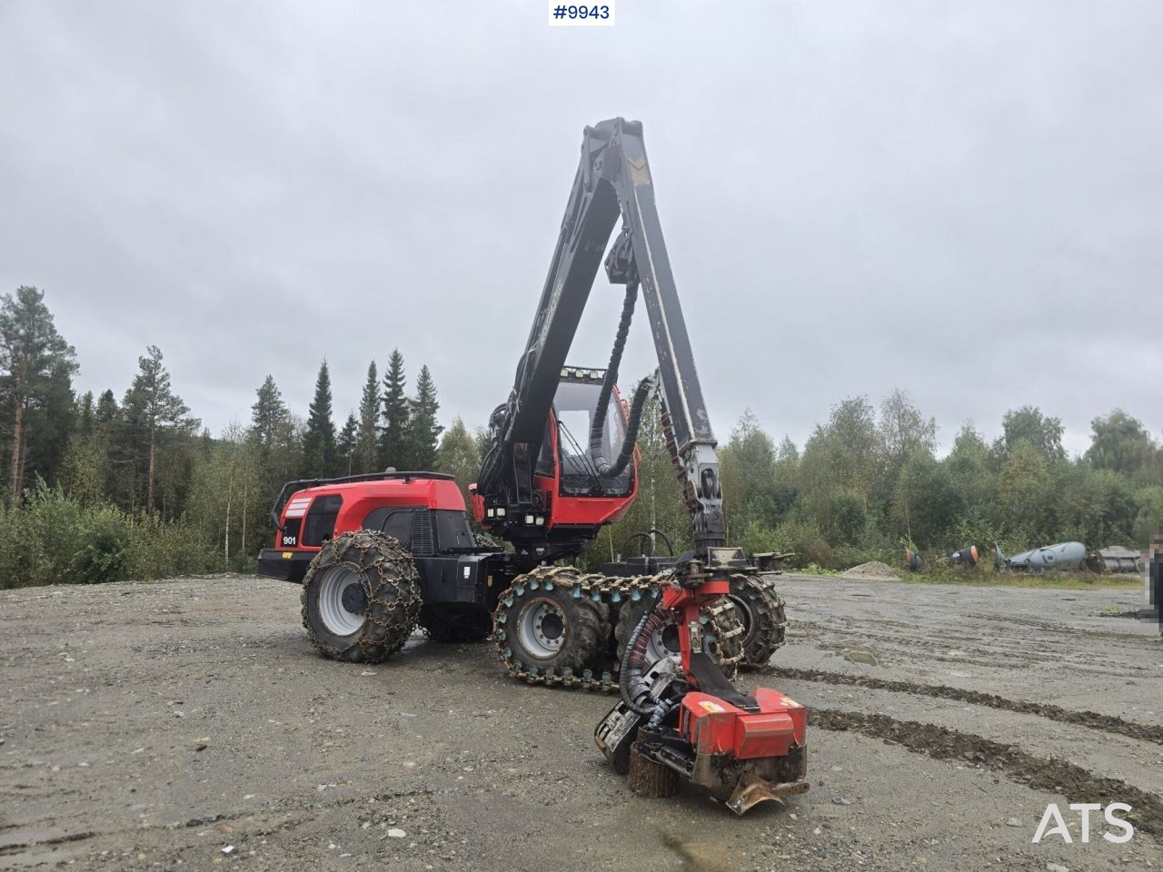 林业收割机 Harvester Komatsu XH901-5：图9