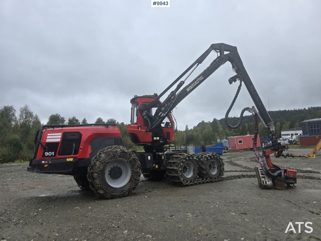 林业收割机 Harvester Komatsu XH901-5：图10