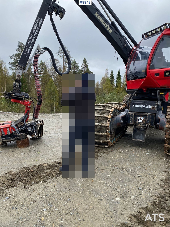 林业收割机 Harvester Komatsu XH901-5：图8