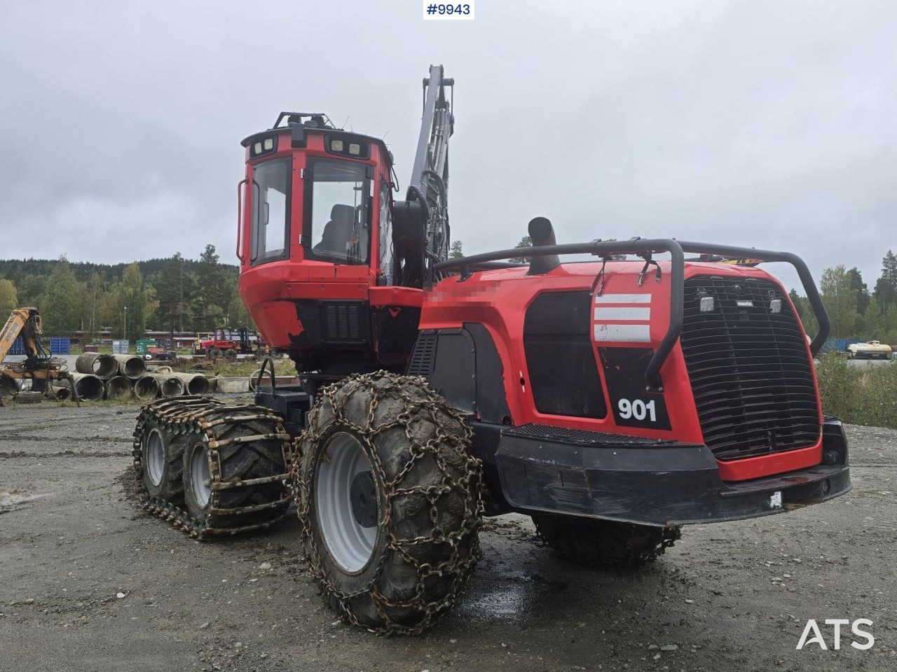 林业收割机 Harvester Komatsu XH901-5：图12