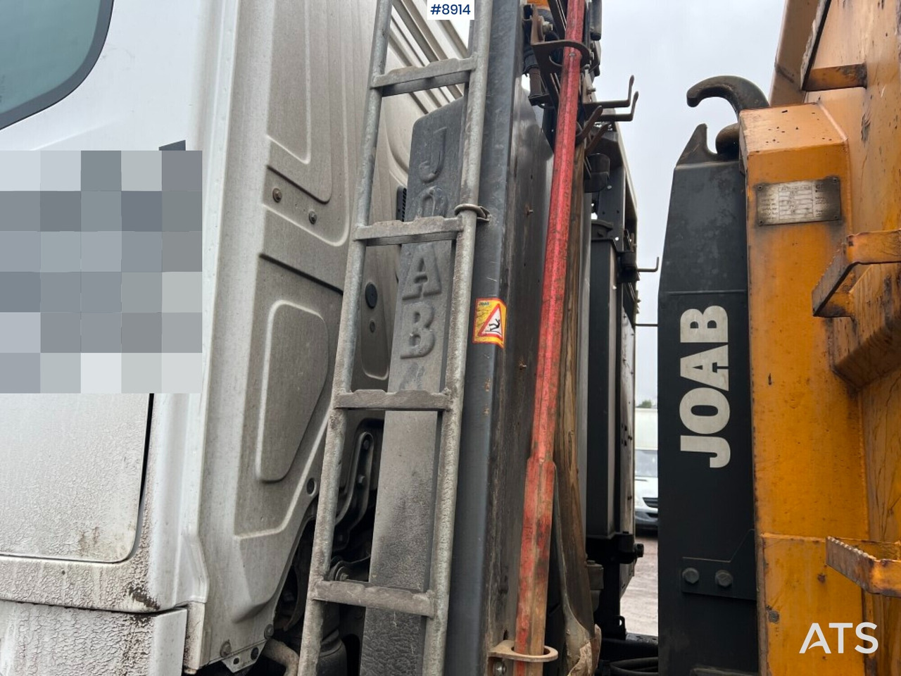 Hooklift Truck Mercedes-Benz Arocs with plow attachments - 吊钩升降车:图5 Hooklift Truck Mercedes-Benz Arocs with plow attachments - 吊钩升降车:图5