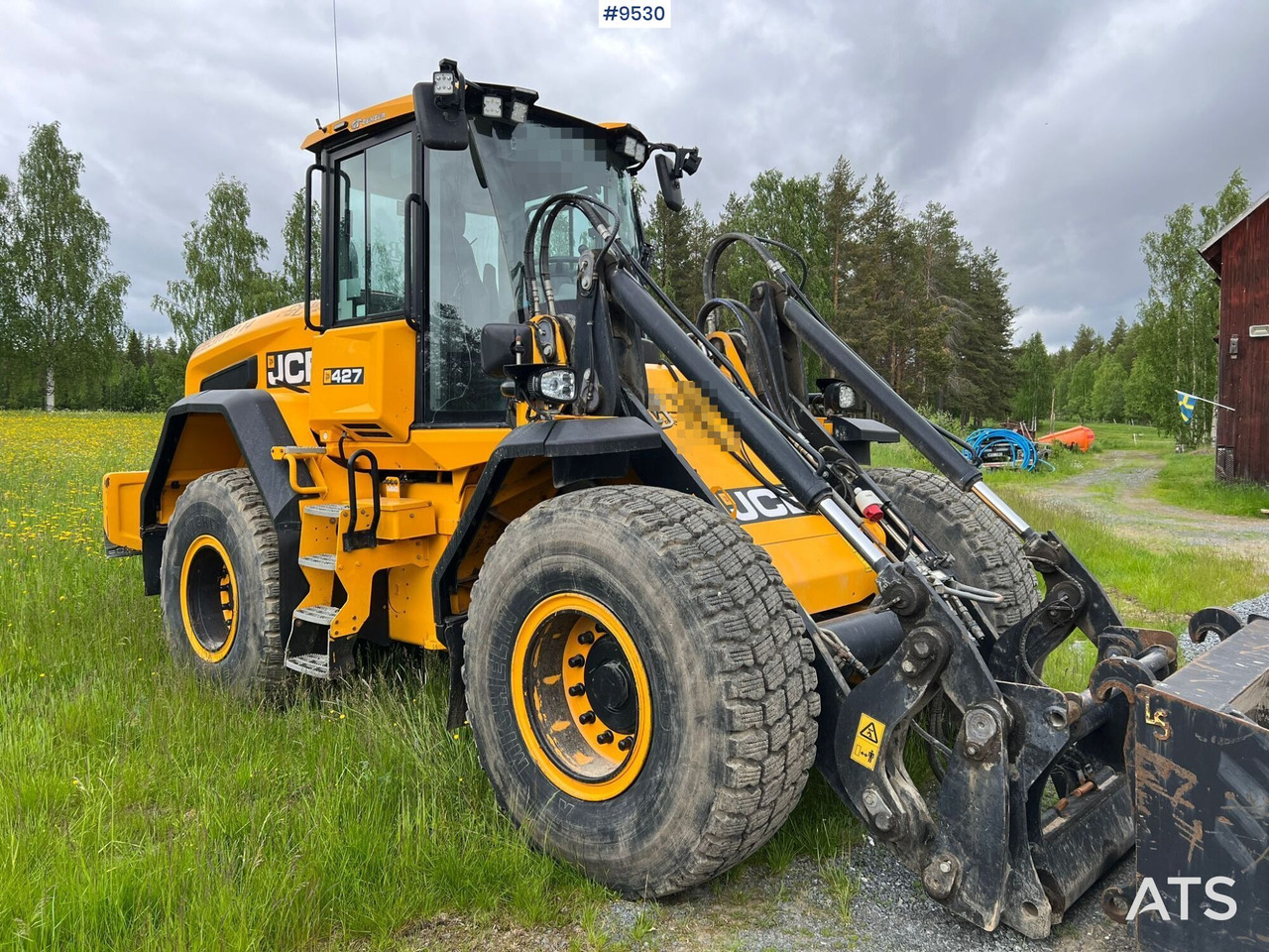 JCB 427 HT Wheel loader with gears - 轮式装载机:图1 JCB 427 HT Wheel loader with gears - 轮式装载机:图1