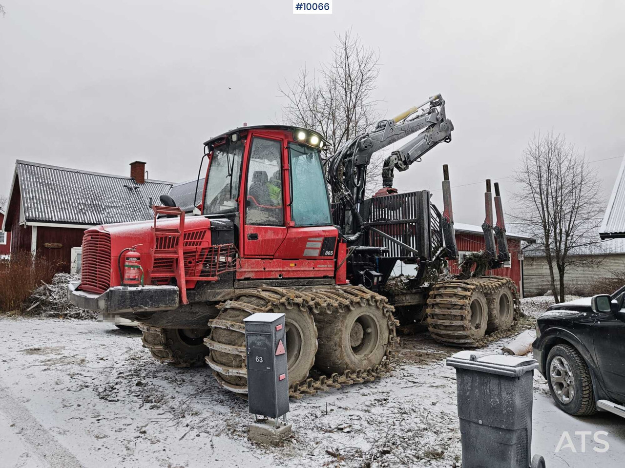KOMATSU 865 Forwarder - 传送装置:图1 KOMATSU 865 Forwarder - 传送装置:图1