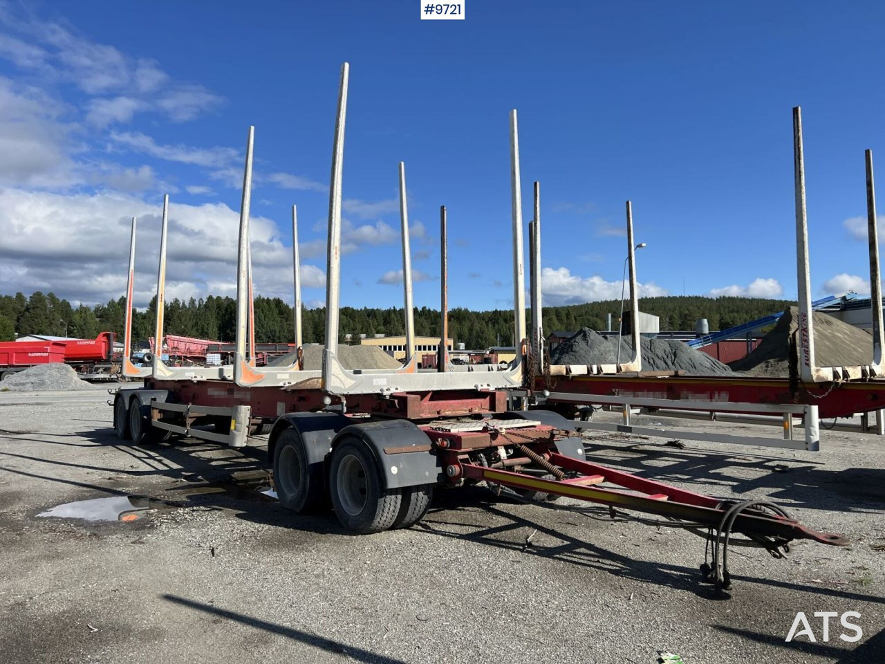 Kilafors SBB4A-36-105 Timber wagon - 木材运输拖车:图2 Kilafors SBB4A-36-105 Timber wagon - 木材运输拖车:图2
