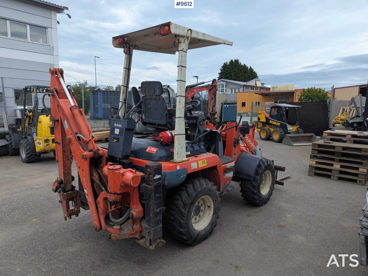 Kubota backhoe loader - 反铲装载机:图4 Kubota backhoe loader - 反铲装载机:图4