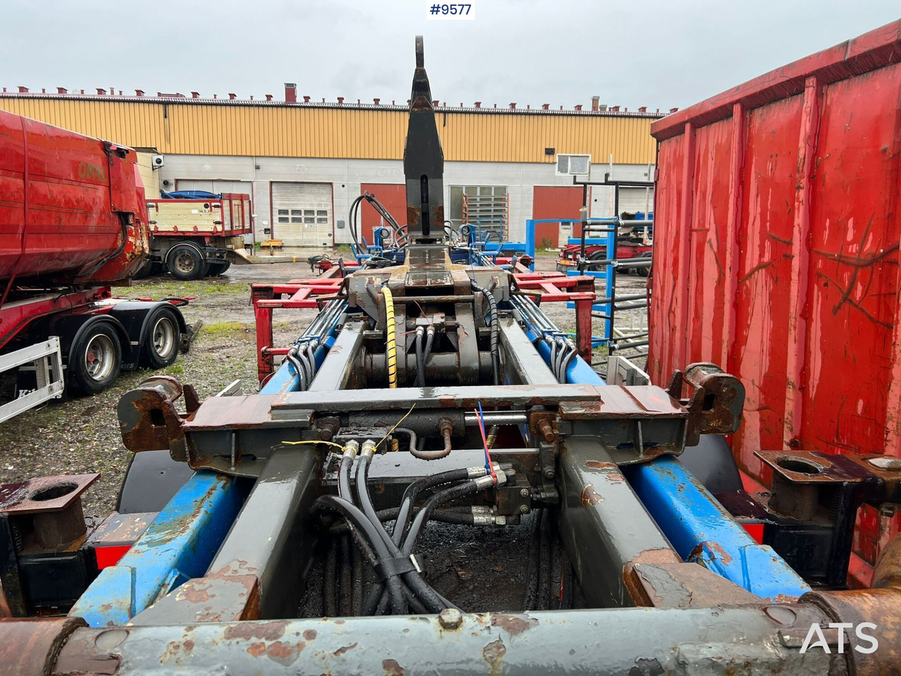 Link trailer PARATOR with swap body - 吊钩升降/ 箕斗装载机系统, 全挂车:图5 Link trailer PARATOR with swap body - 吊钩升降/ 箕斗装载机系统, 全挂车:图5