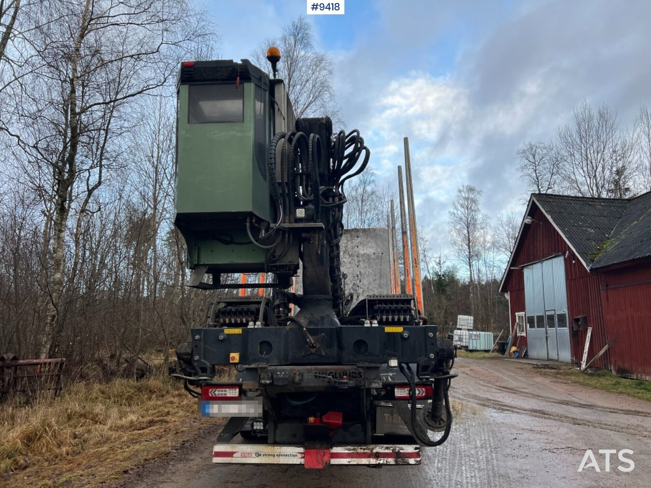 Logging crane Jonsered 1088 S (2020) X-CAB - 木材运输车, 起重车:图3 Logging crane Jonsered 1088 S (2020) X-CAB - 木材运输车, 起重车:图3