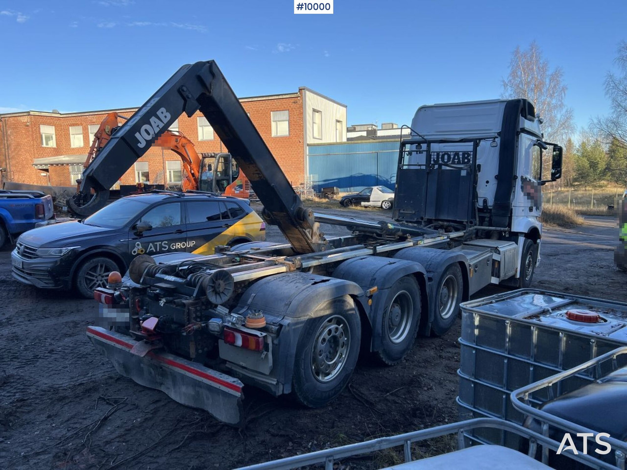 MERCEDES-BENZ AROCS 3251 Hook Truck with tridem body - 吊钩升降车:图3 MERCEDES-BENZ AROCS 3251 Hook Truck with tridem body - 吊钩升降车:图3